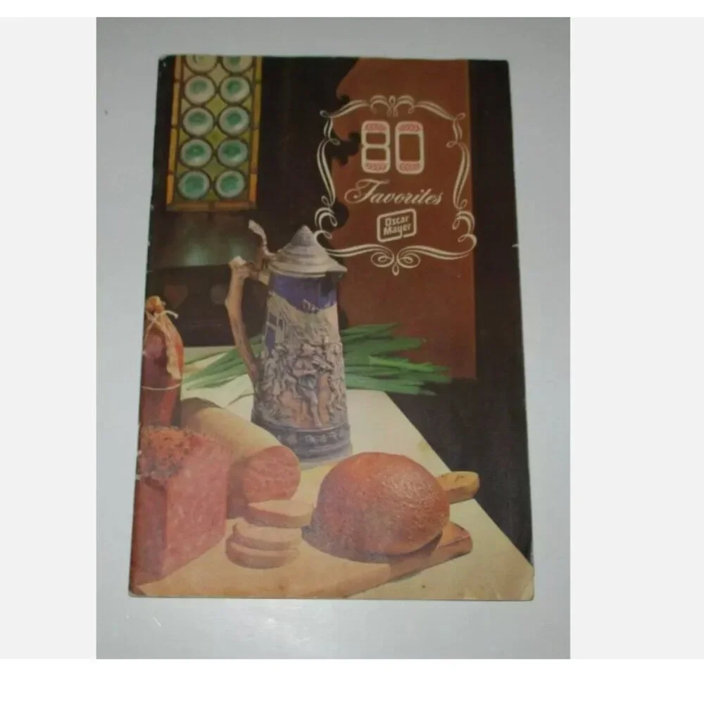 1950's Mid Century Oscar Meyer Recipe Booklet 80 Favorites Cured Meat 6 x 9